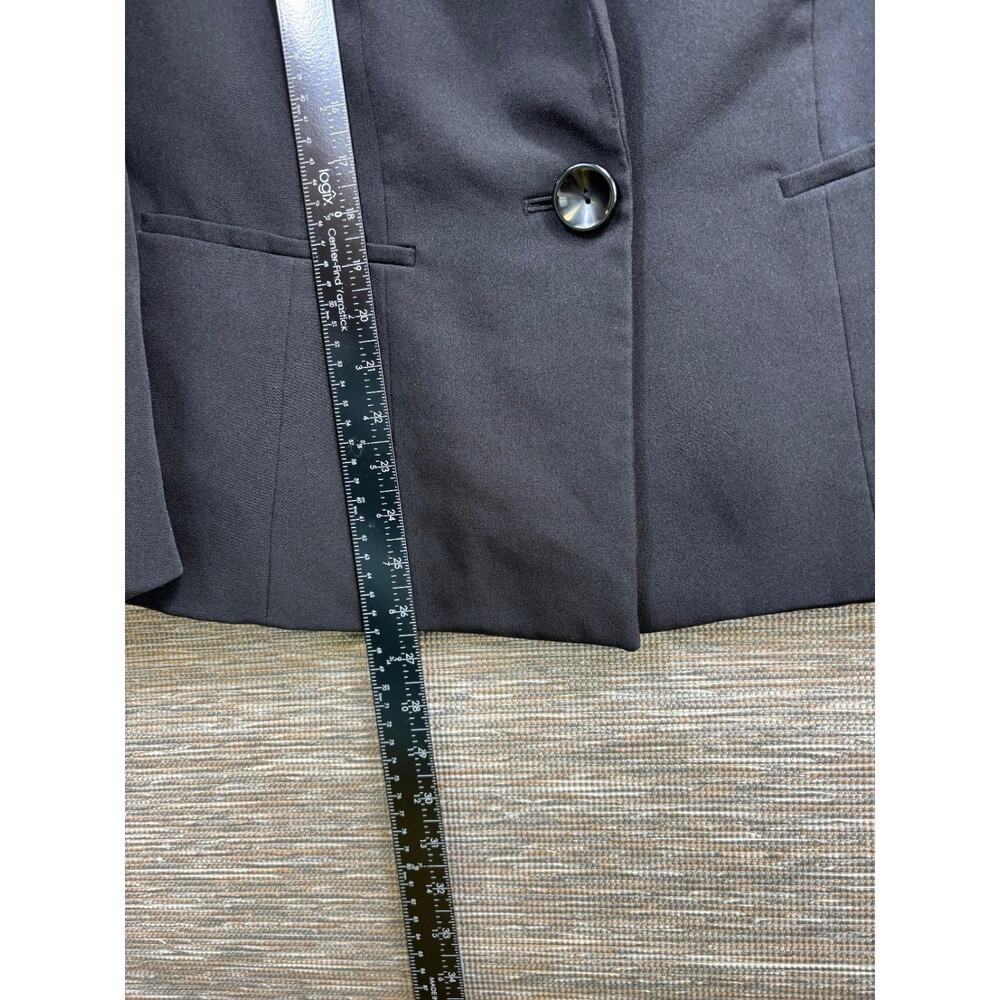 Kasper Black Single-Button Blazer - Picture 7 of 8